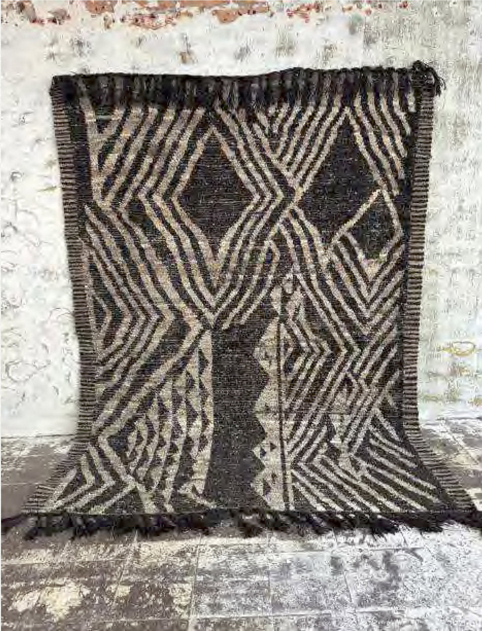 The Handwoven Afghan Rug #0498