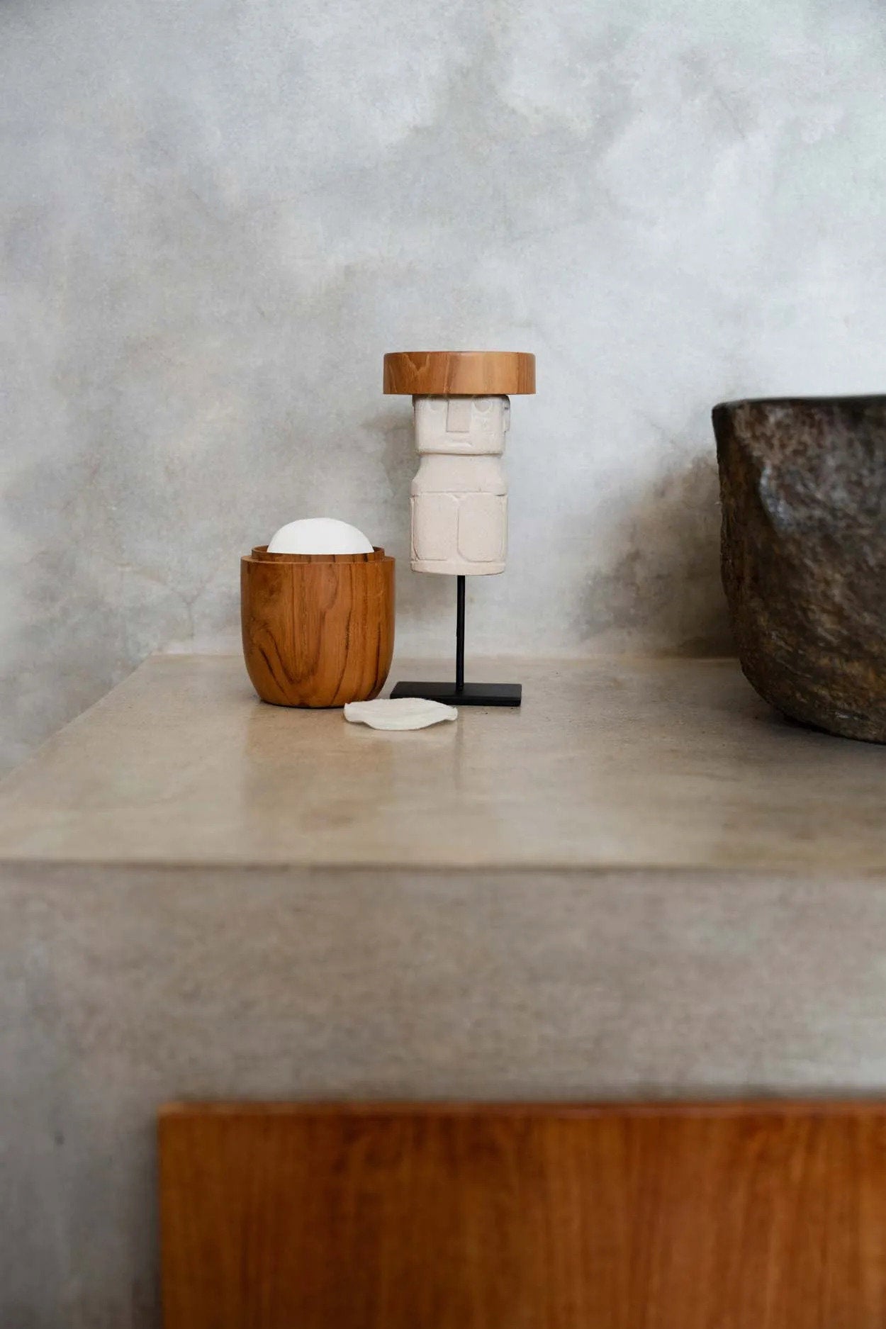 De Sumba Man op Stand