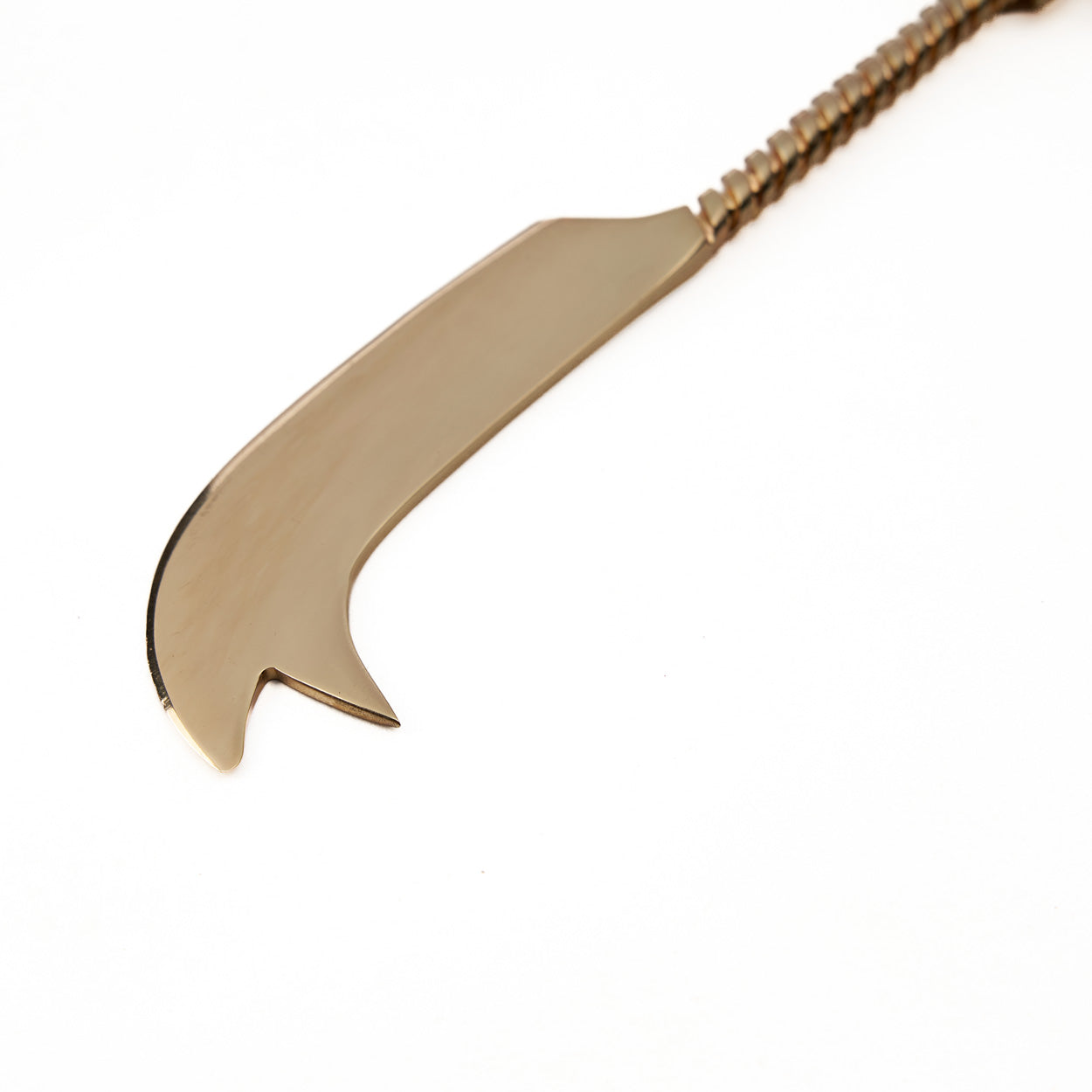 The Palm Tree Cheese Knife - Gold