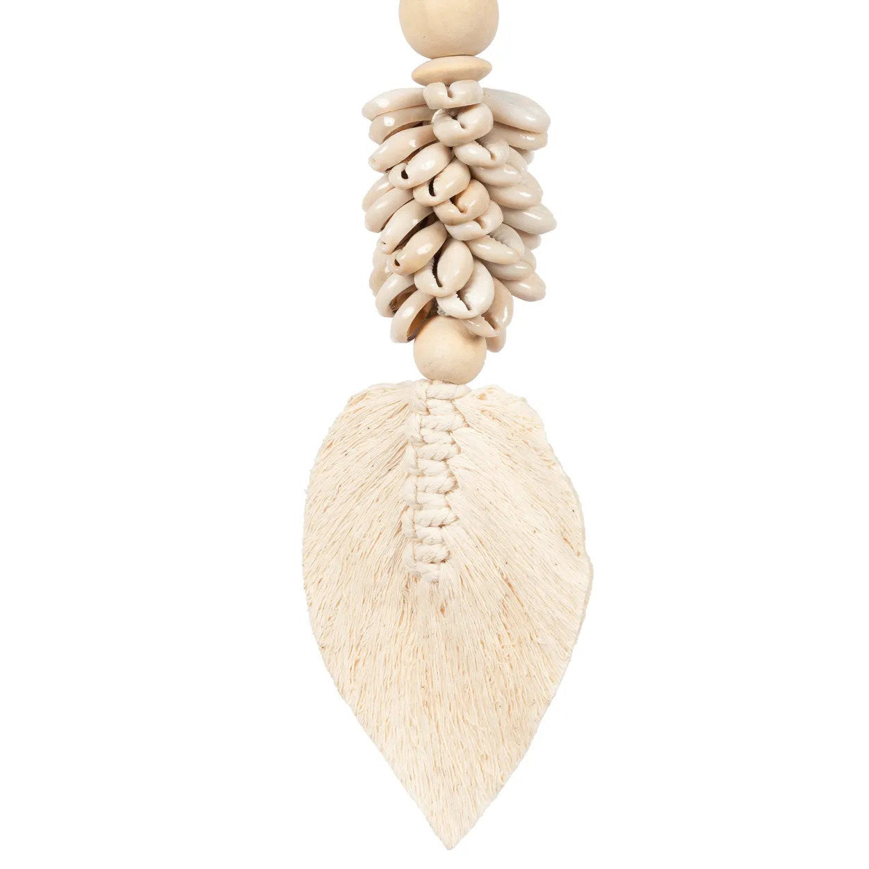 De Leaf & Shell Hangdecoratie - Naturel
