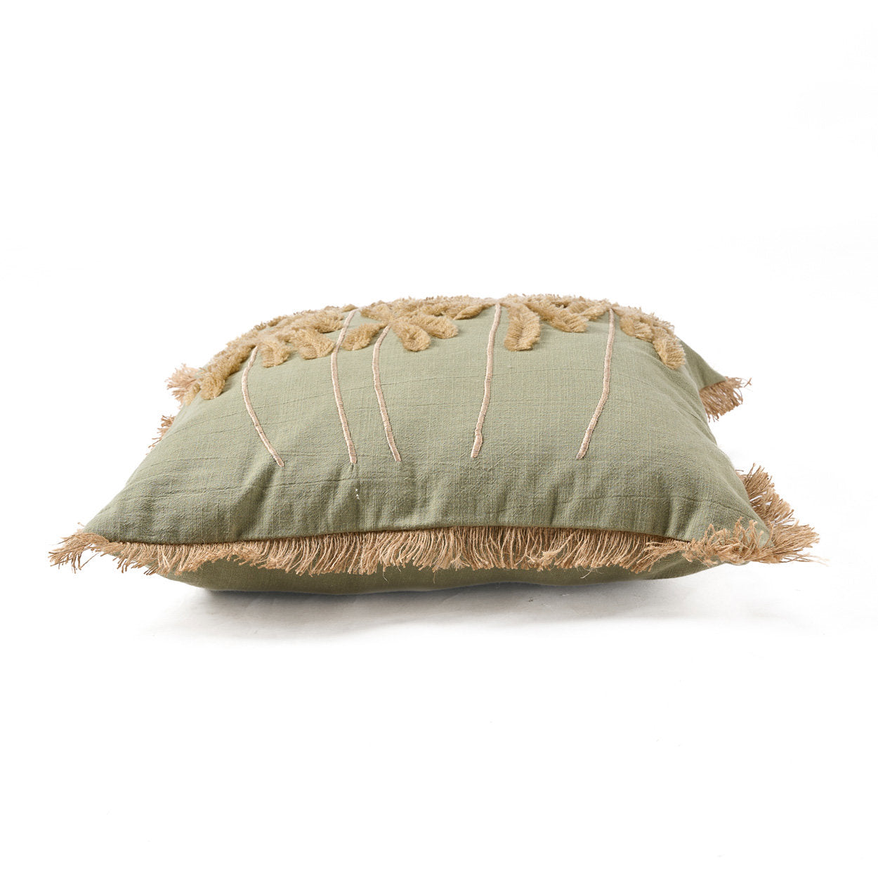 The Tropical Breeze Pillowcase - Forest Green