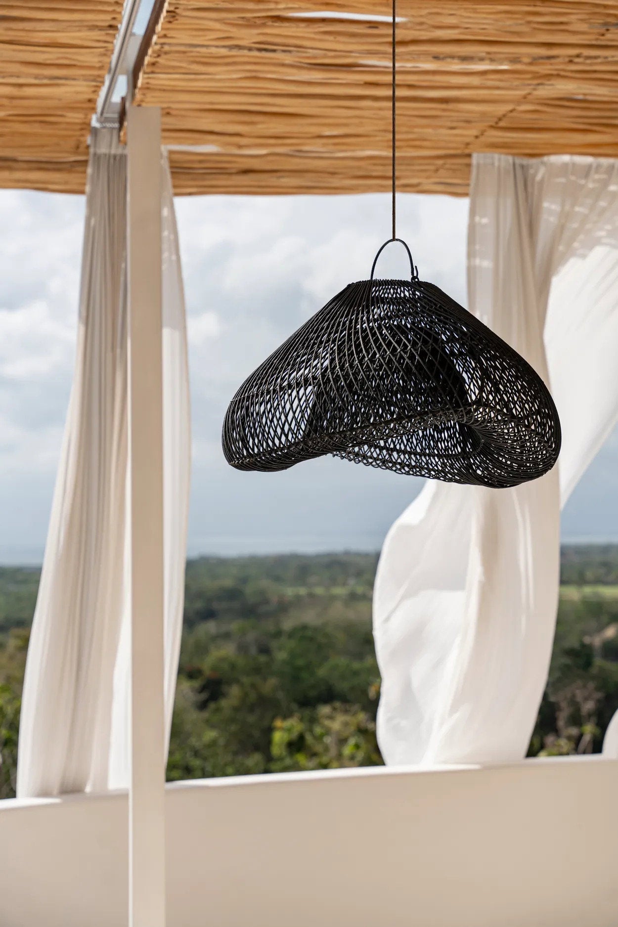 The Cloud Hanging Lamp - Black - M