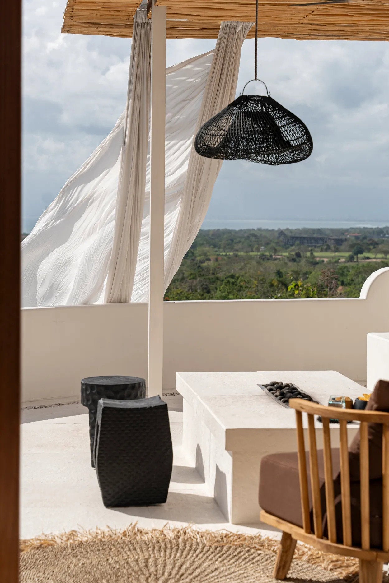 The Cloud Hanging Lamp - Black - M