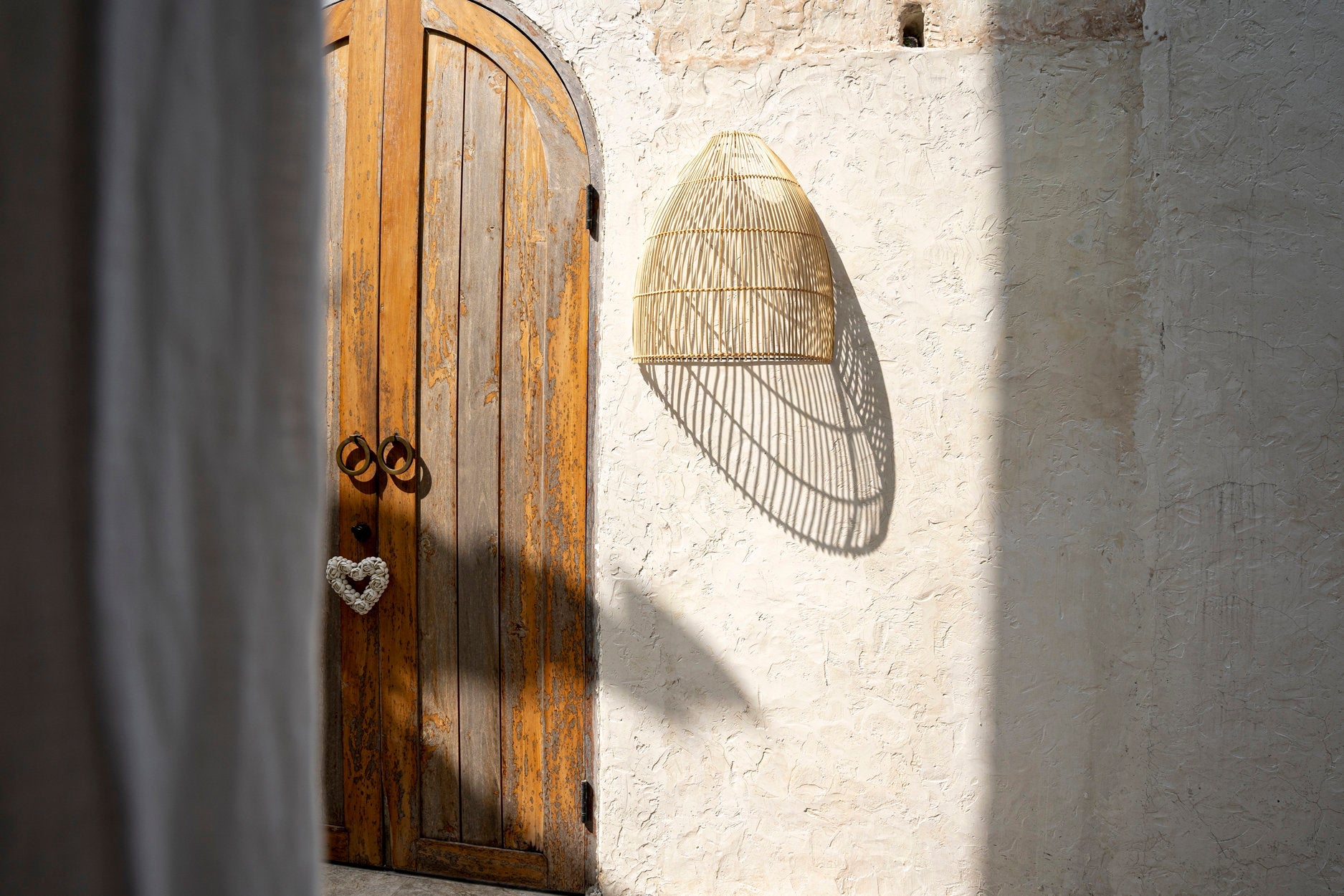De Lalo Applique Muurlamp - Naturel - L