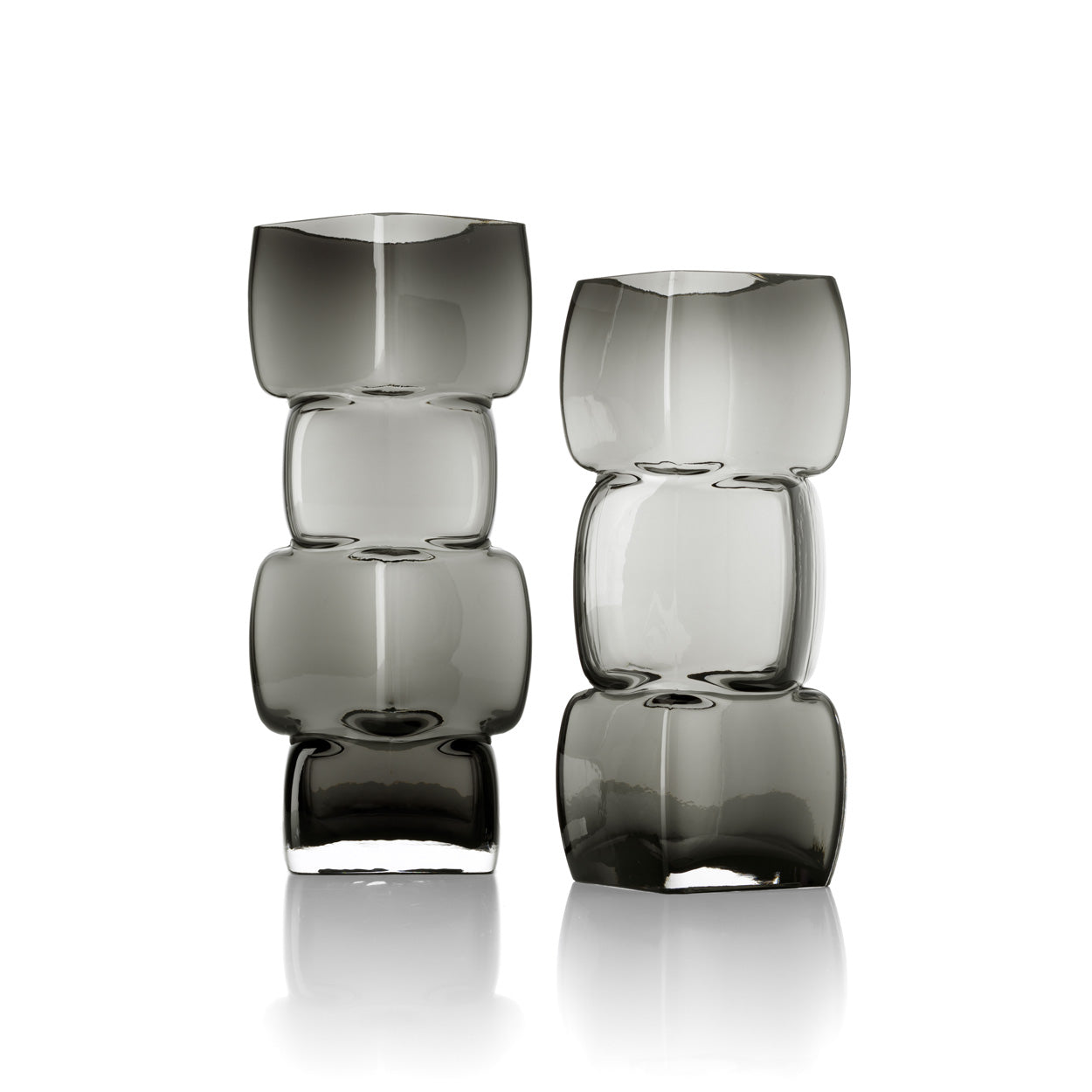 The Cubes Vase - Dark Grey - L