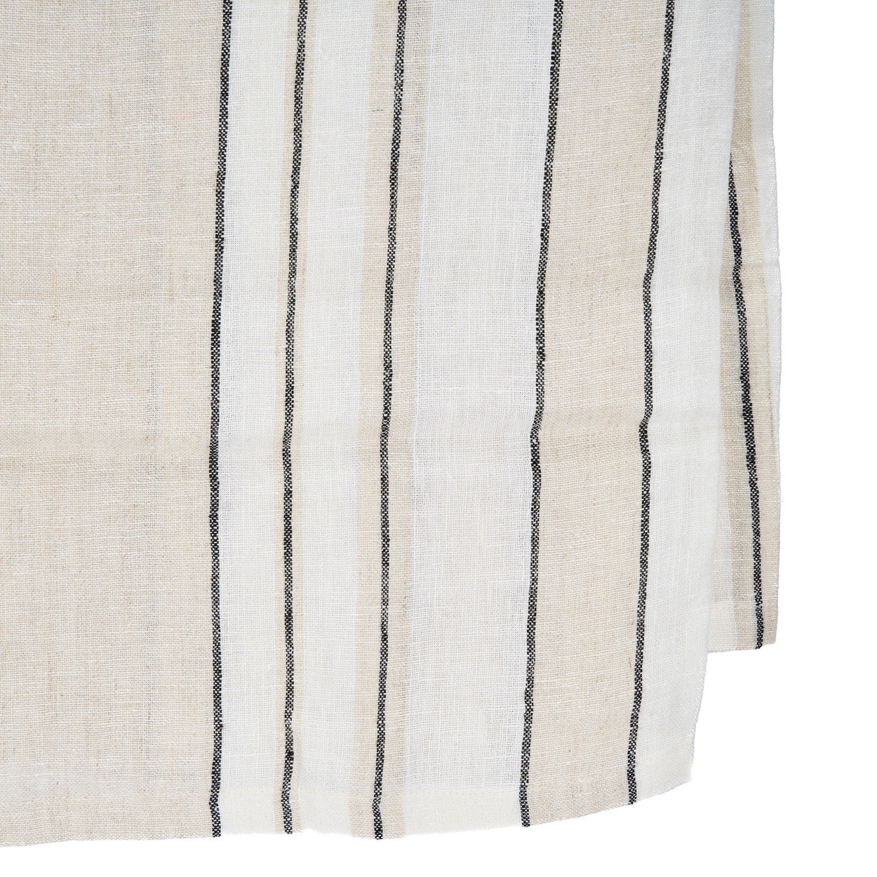 Het Provence Tafelkleed - Natural Black White - 150x250