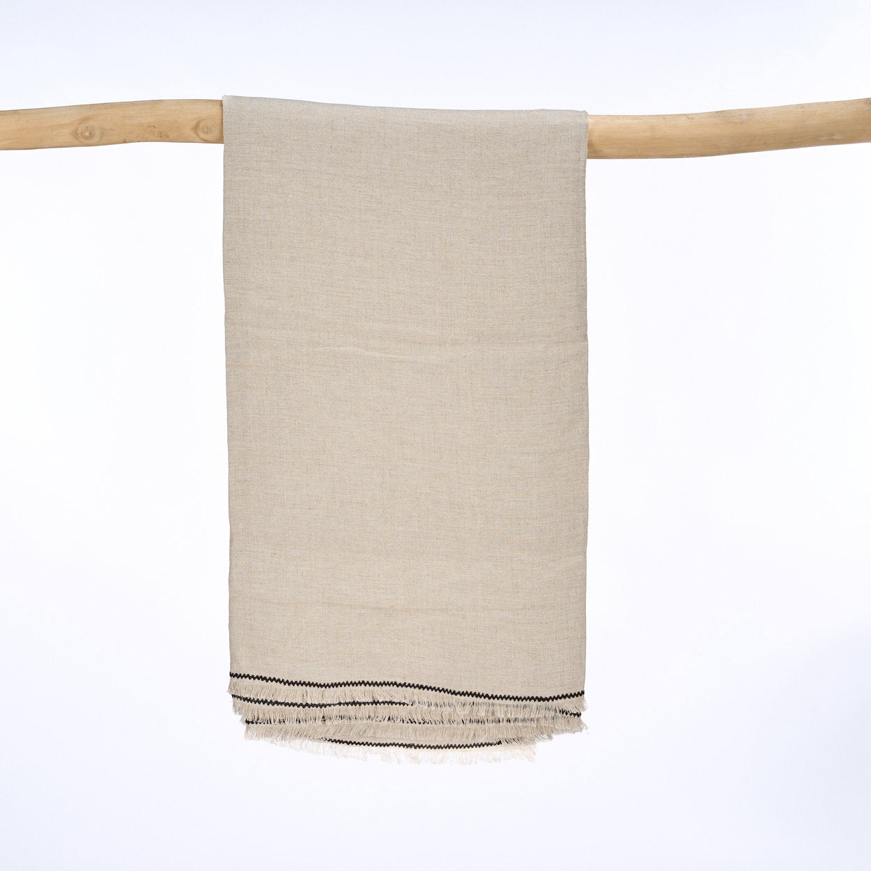 Het Tuscany Tafelkleed - Natuurlijk Zwart - 150x300