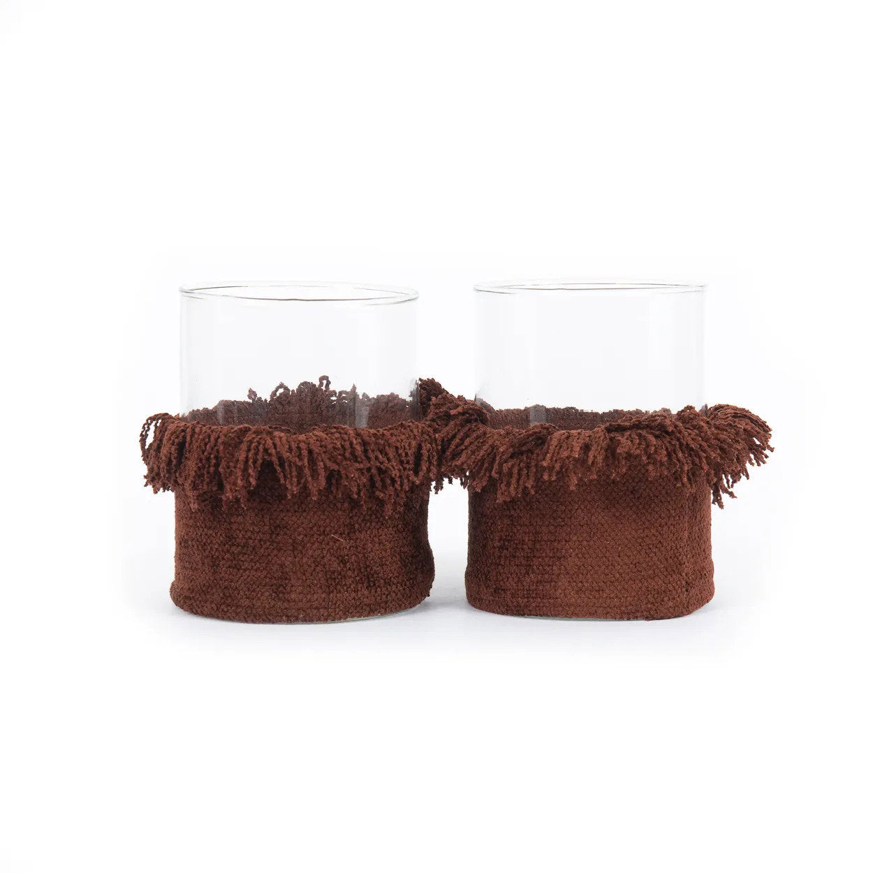 De Oh My Gee Kaarsenhouder - Bordeaux Velvet - L