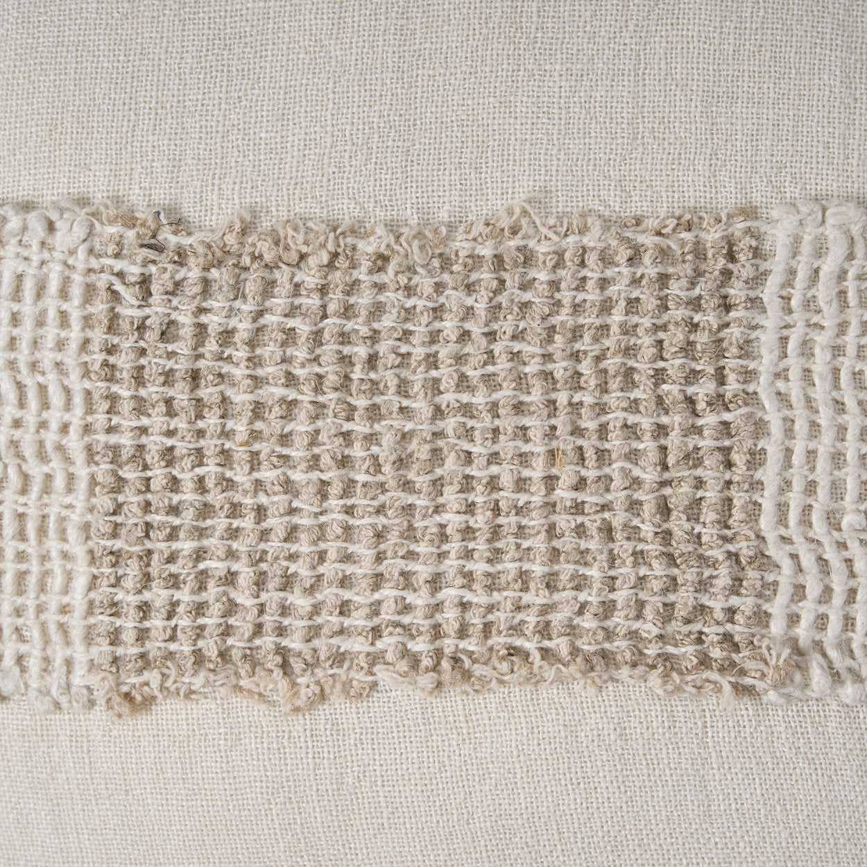 De Linen Threads Kussensloop - Naturel