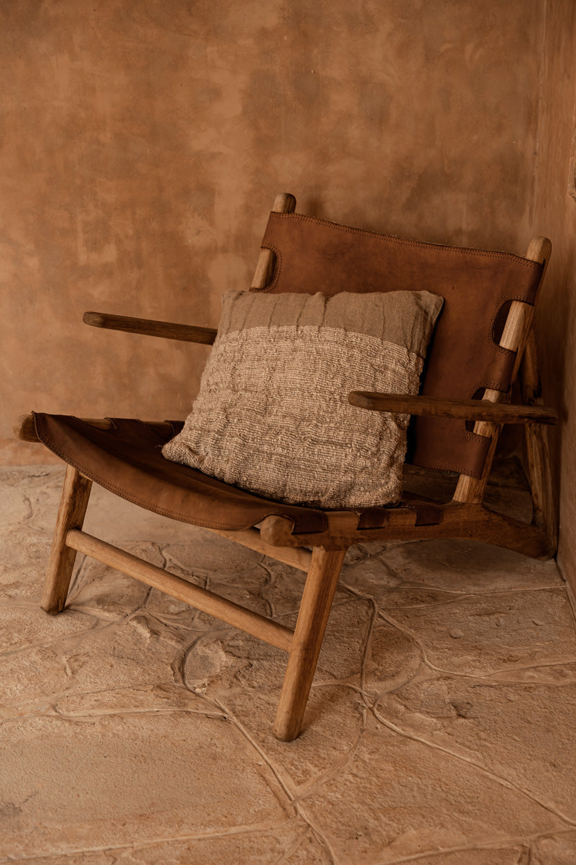 De Linen Edit Kussensloop - Naturel