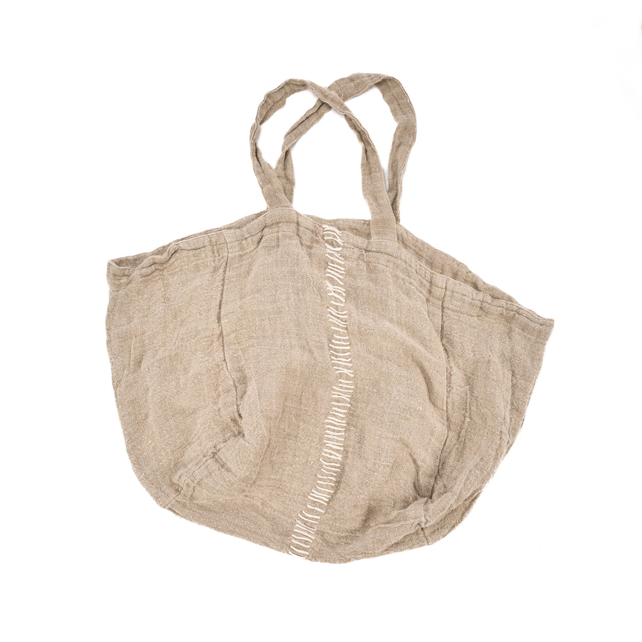 The Tote-ally Linen Shopper - Natural