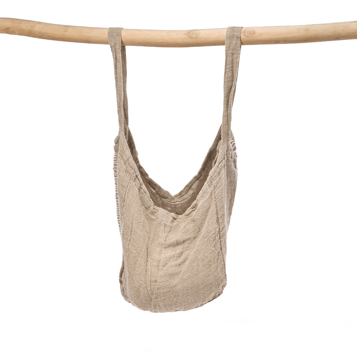 The Tote-ally Linen Shopper - Natural