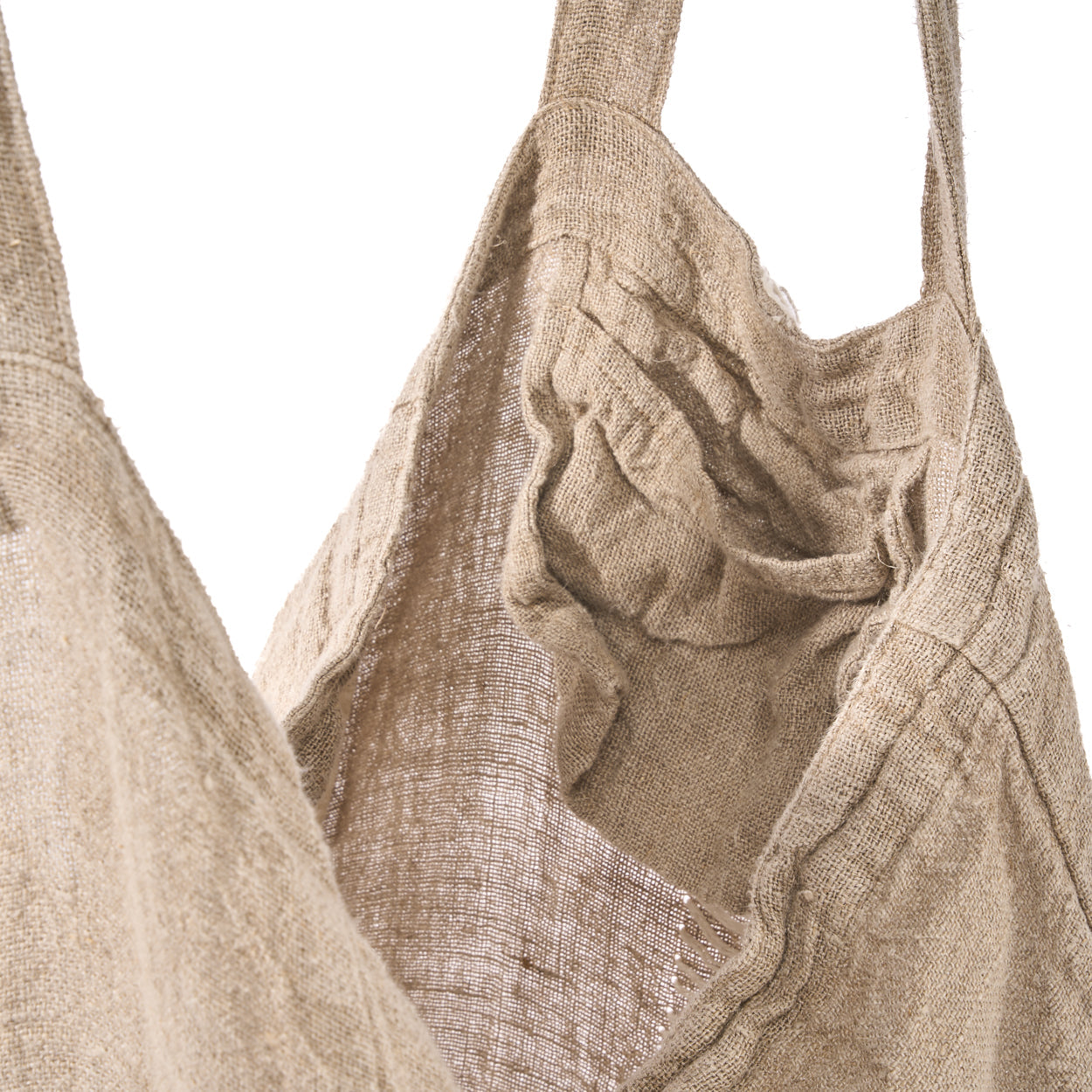 The Tote-ally Linen Shopper - Natural