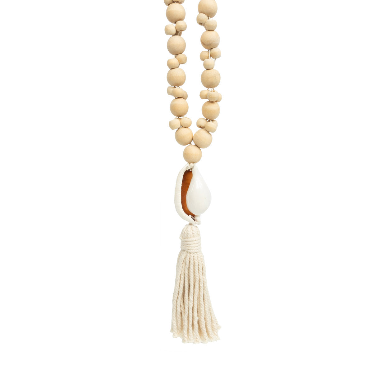 De Kubu Halsketting - Naturel Wit