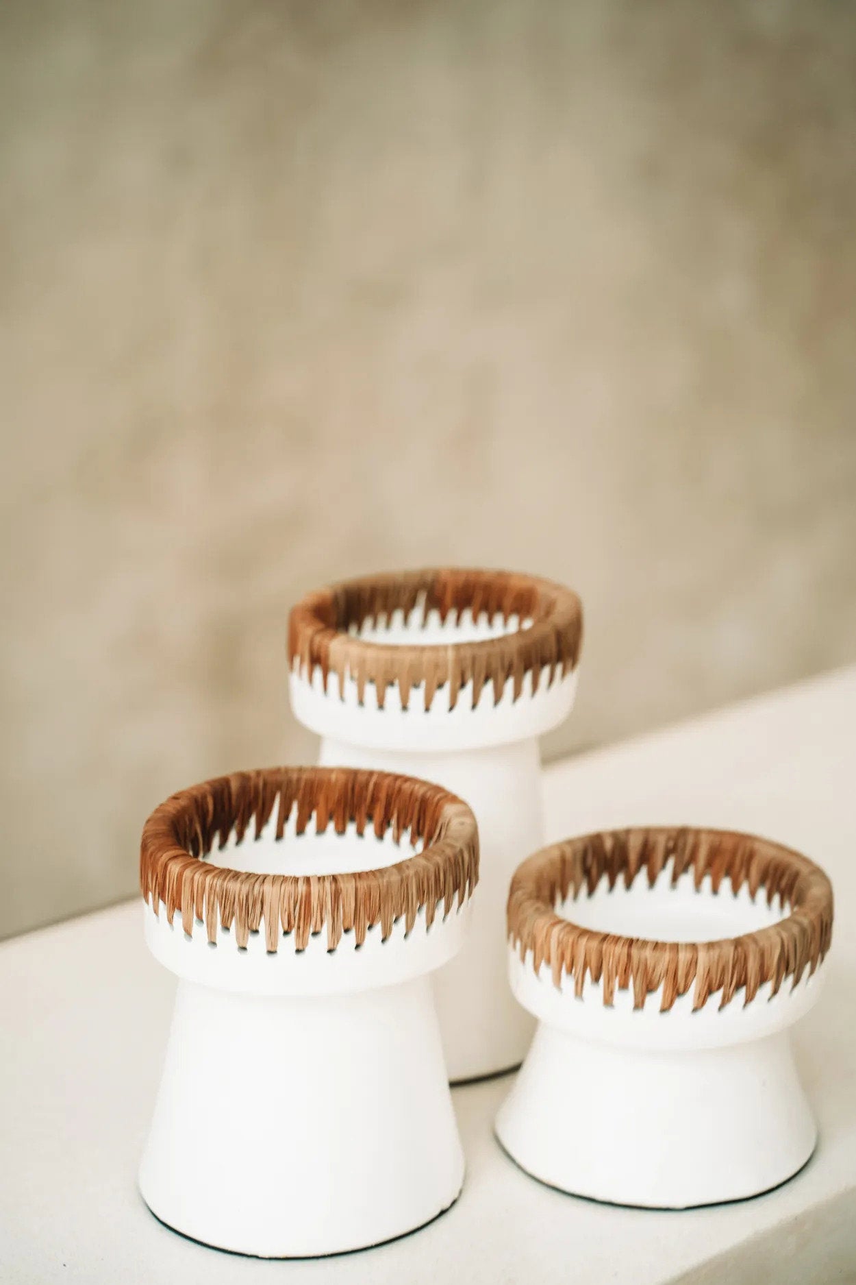 Le Joli Bougeoir - Blanc Naturel - M