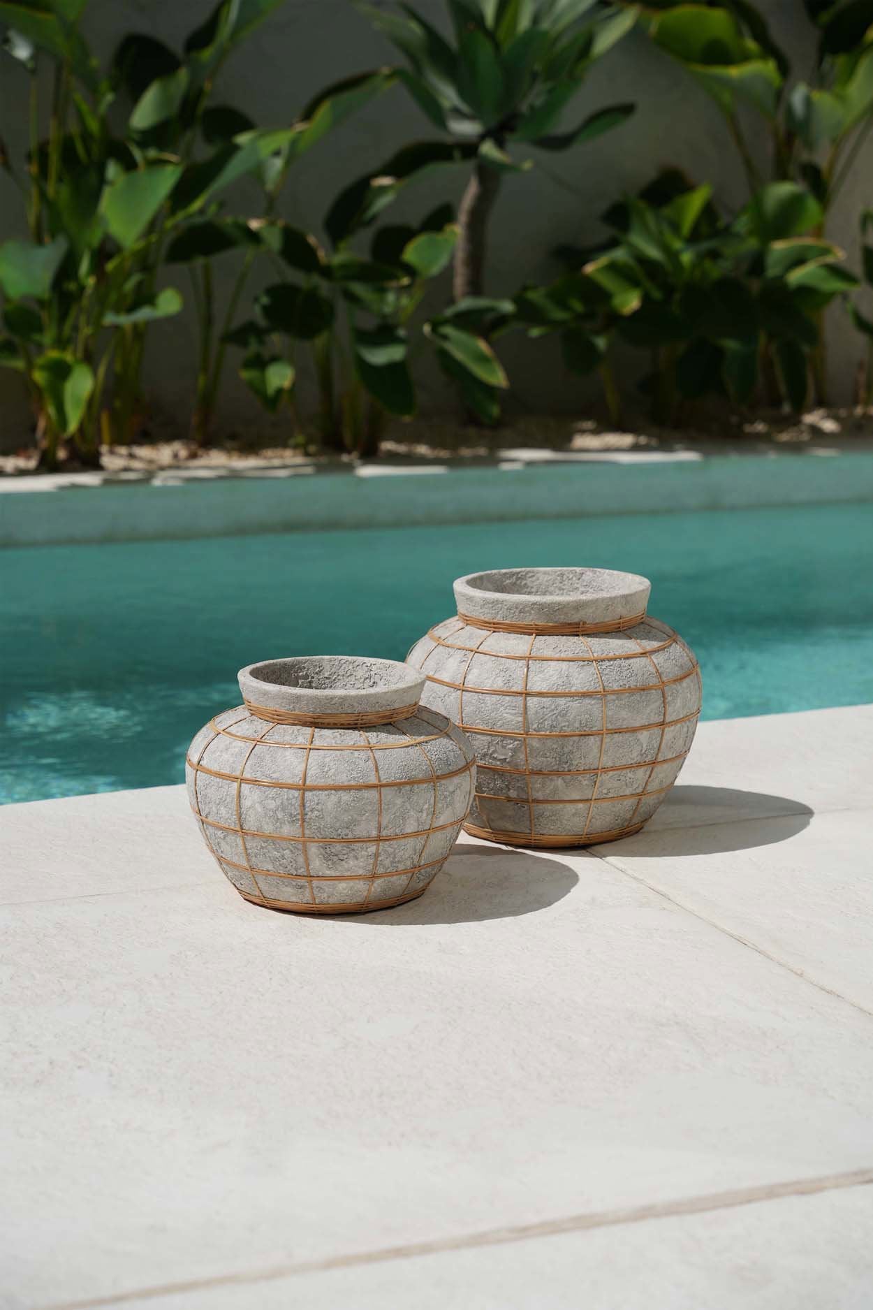 De Belly Vaas - Beton Naturel - L