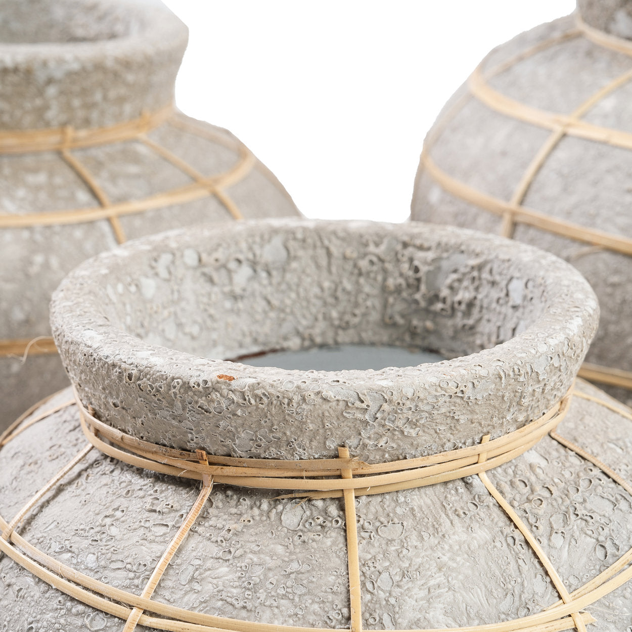 De Belly Vaas - Beton Naturel - L
