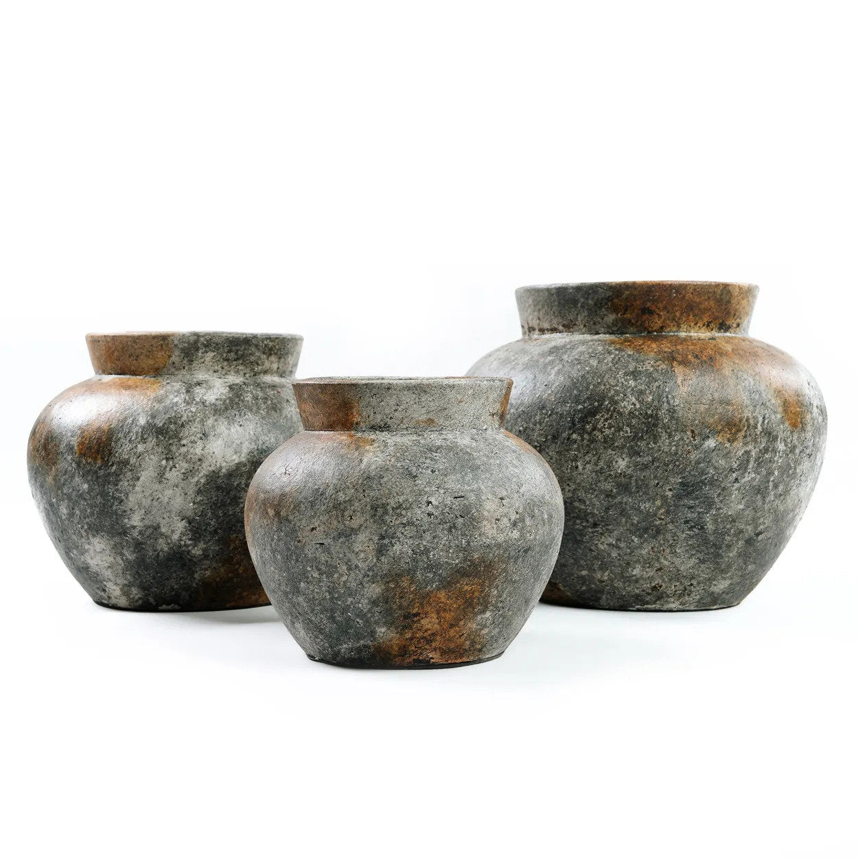 Le Vase Funky - Gris Antique - S