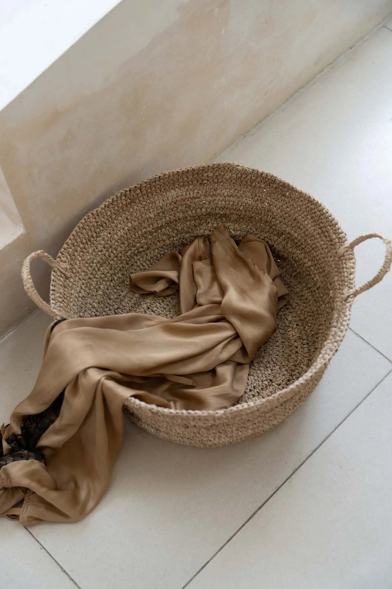 Le Panier Raphia - Naturel - L