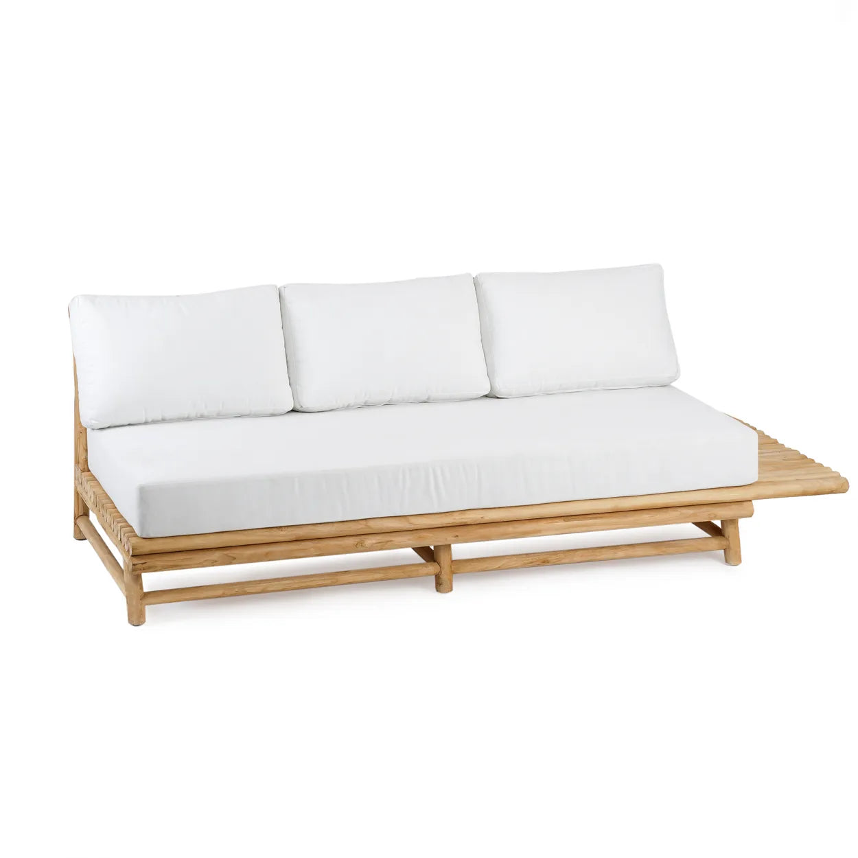 The Nusa Penida Three Seater - Natural White - Outdoor