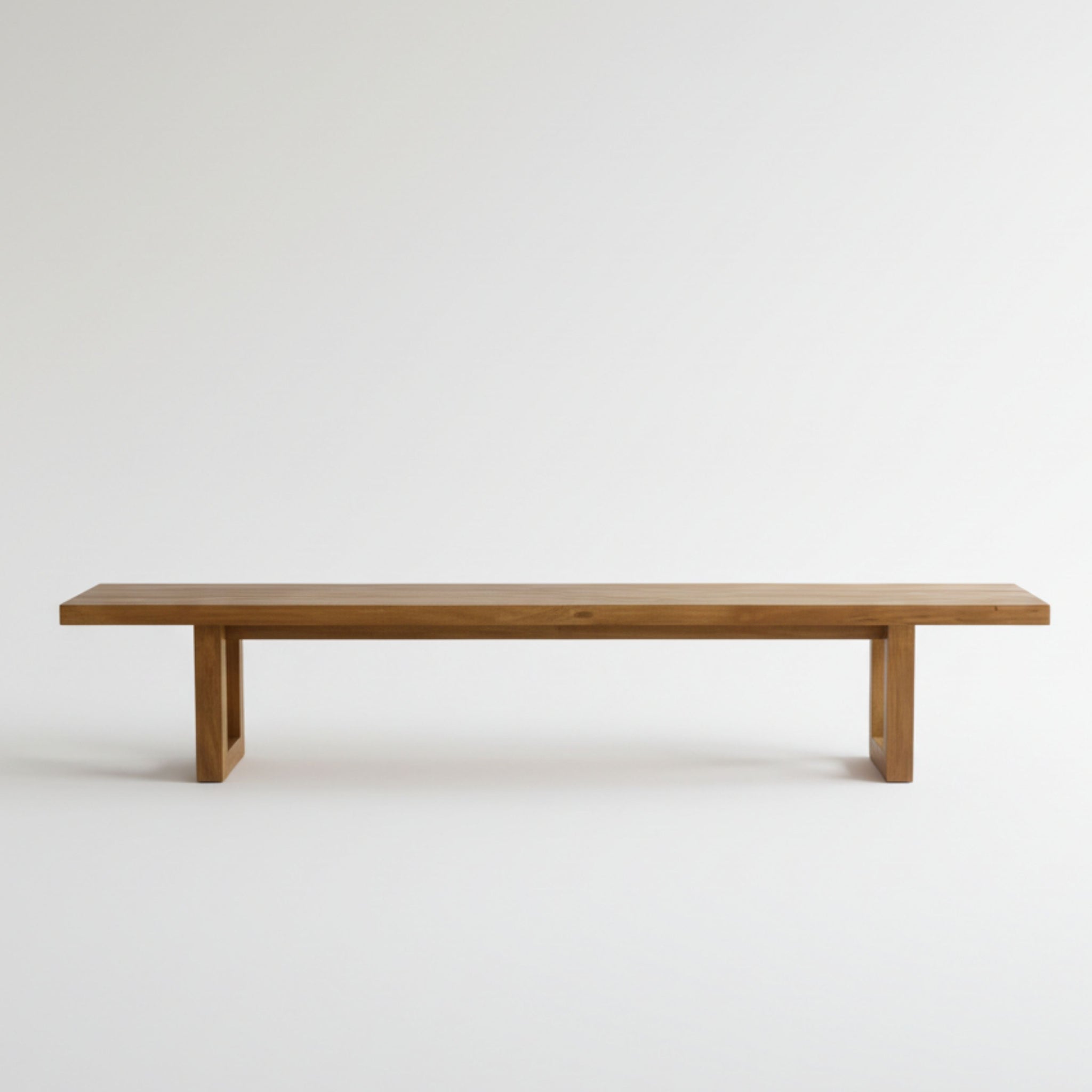 Square leg bench - Natural - 220