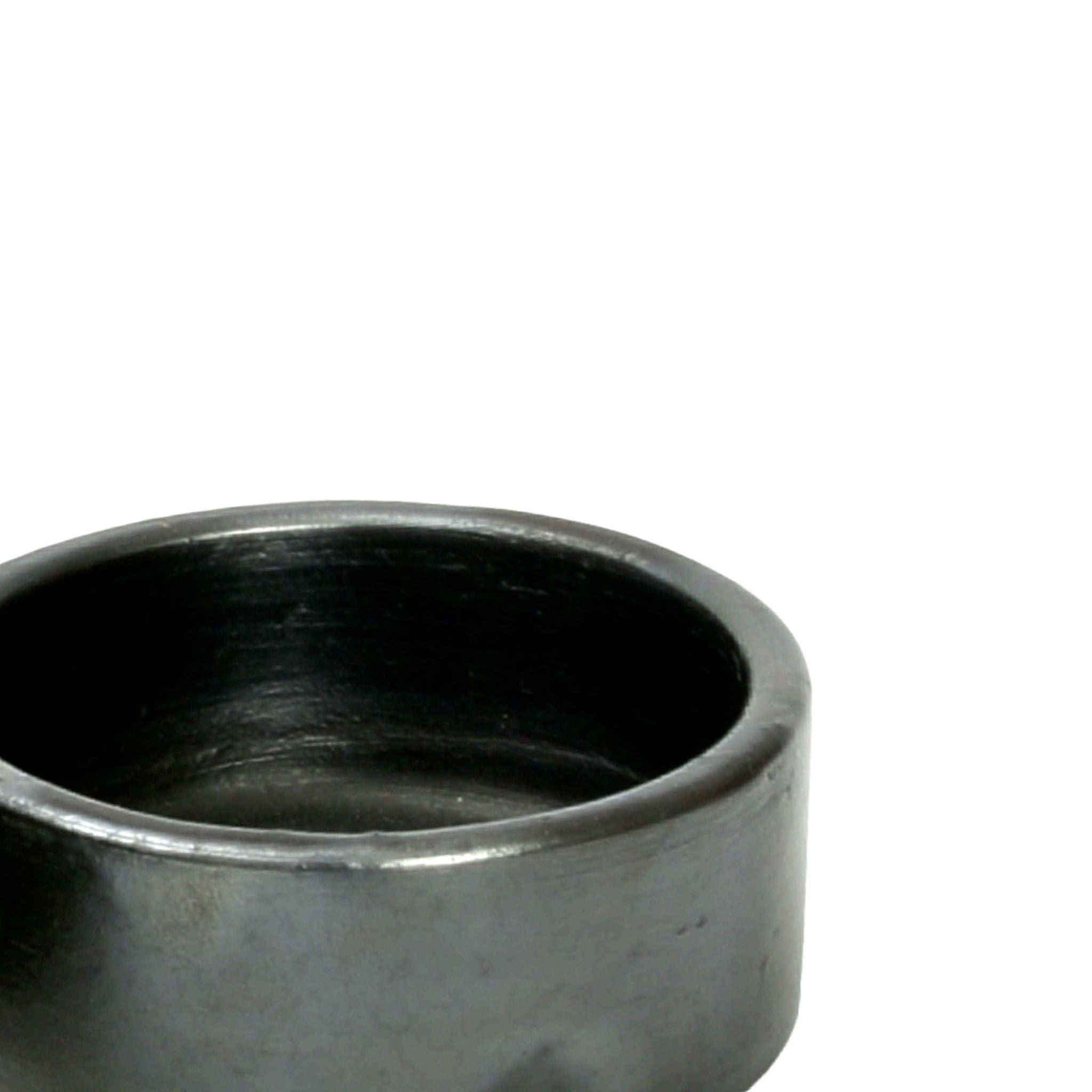 The Burned Cylinder Dish - Black - S