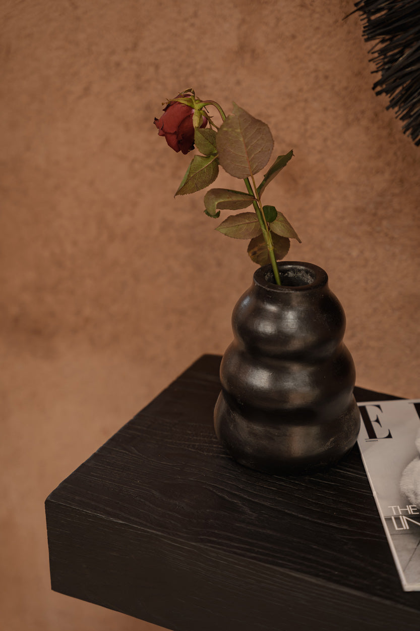 Le vase brûlé