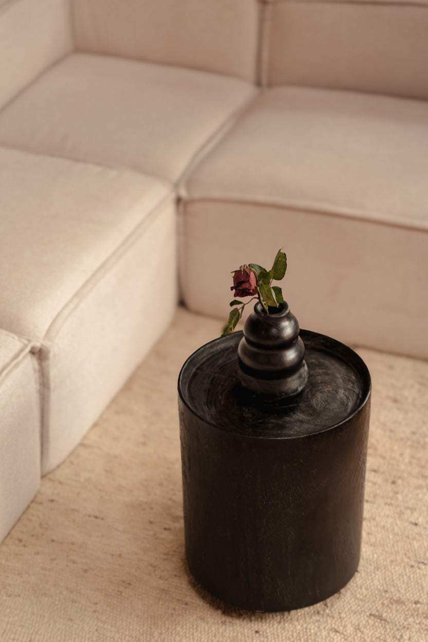 Le vase brûlé