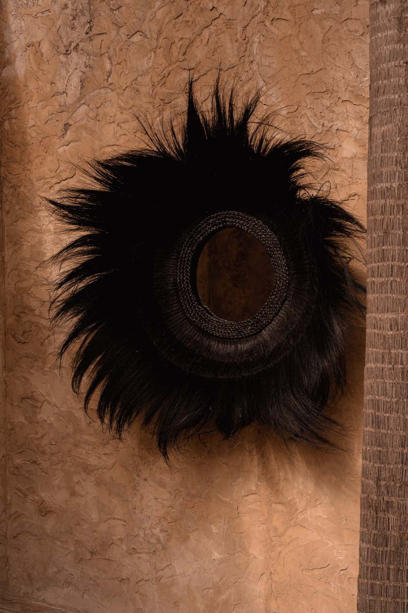 De Sunken Forest Spiegel - Zwart