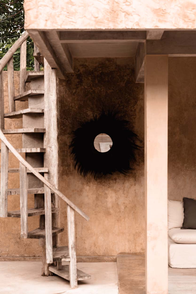 De Sunken Forest Spiegel - Zwart