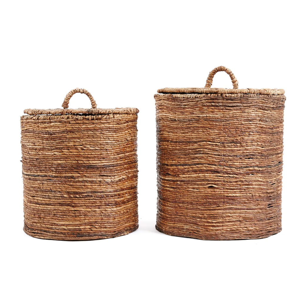 De Chingon Banana Manden - Naturel - Set van 2 Bazar Bizar