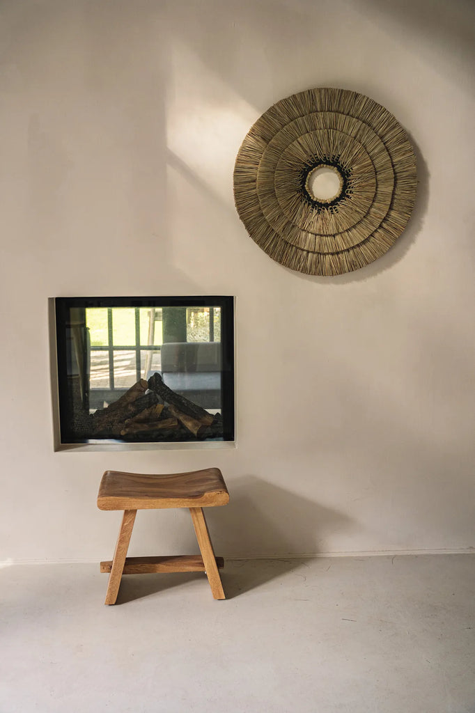 De Mengdong Muur Deco - Naturel Zwart Bazar Bizar