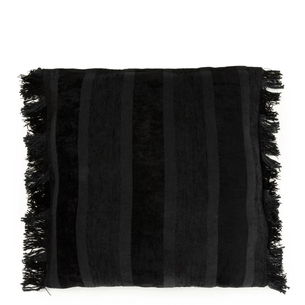 De Oh My Gee Kussenhoes - Zwart Velvet - 60x60 Bazar Bizar