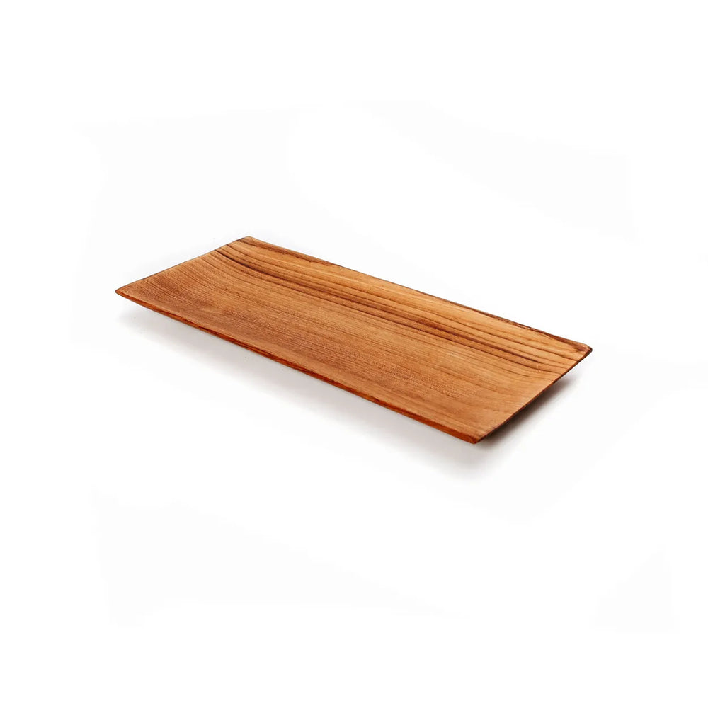 De Teak Root Sushi Bord - S Bazar Bizar