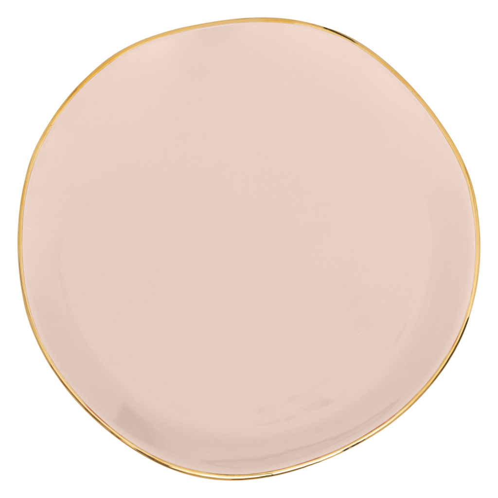 Good Morning plate Ø17 cm - Old Pink (set of 4)