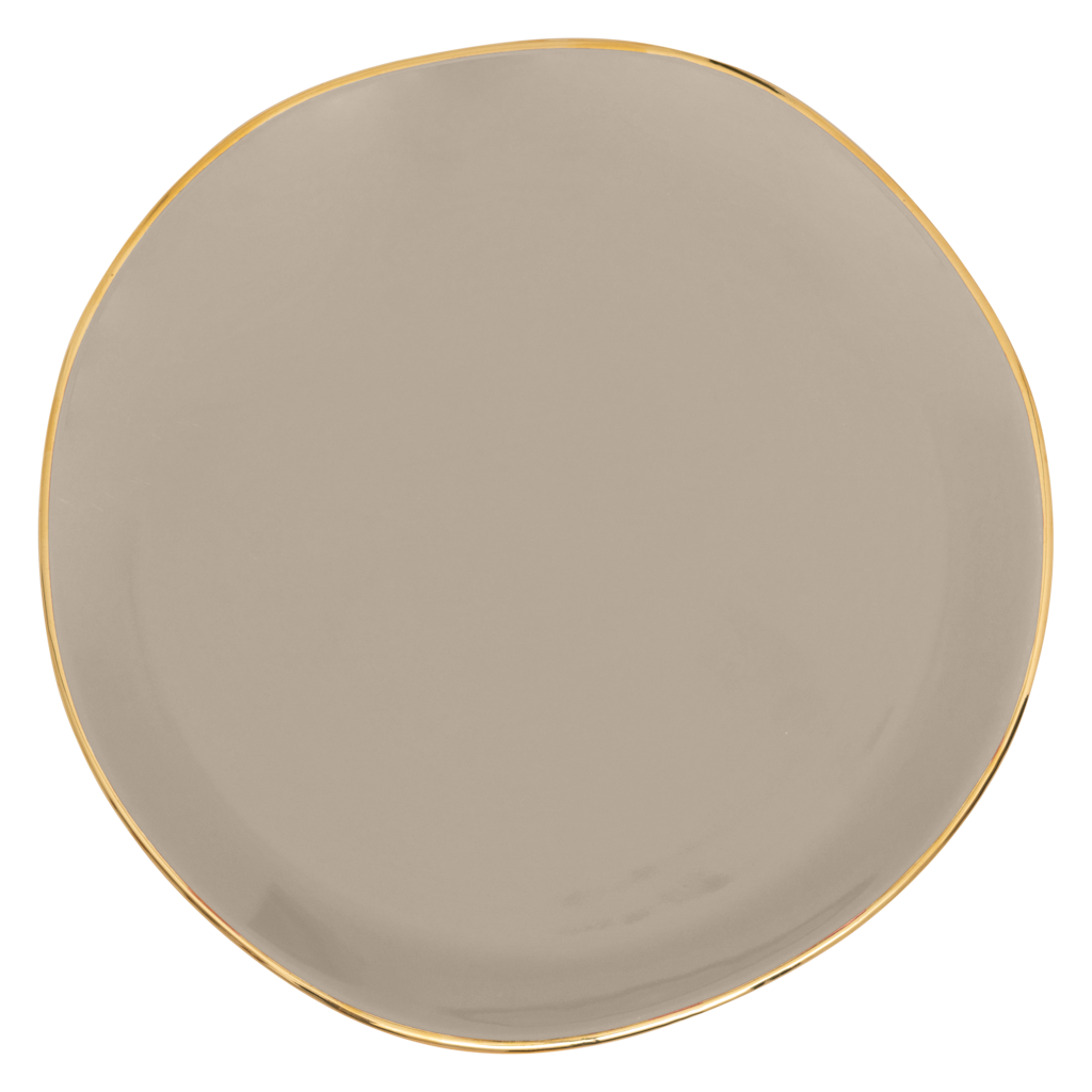 Good Morning plate Ø17 cm - Gray Morn (set of 4)