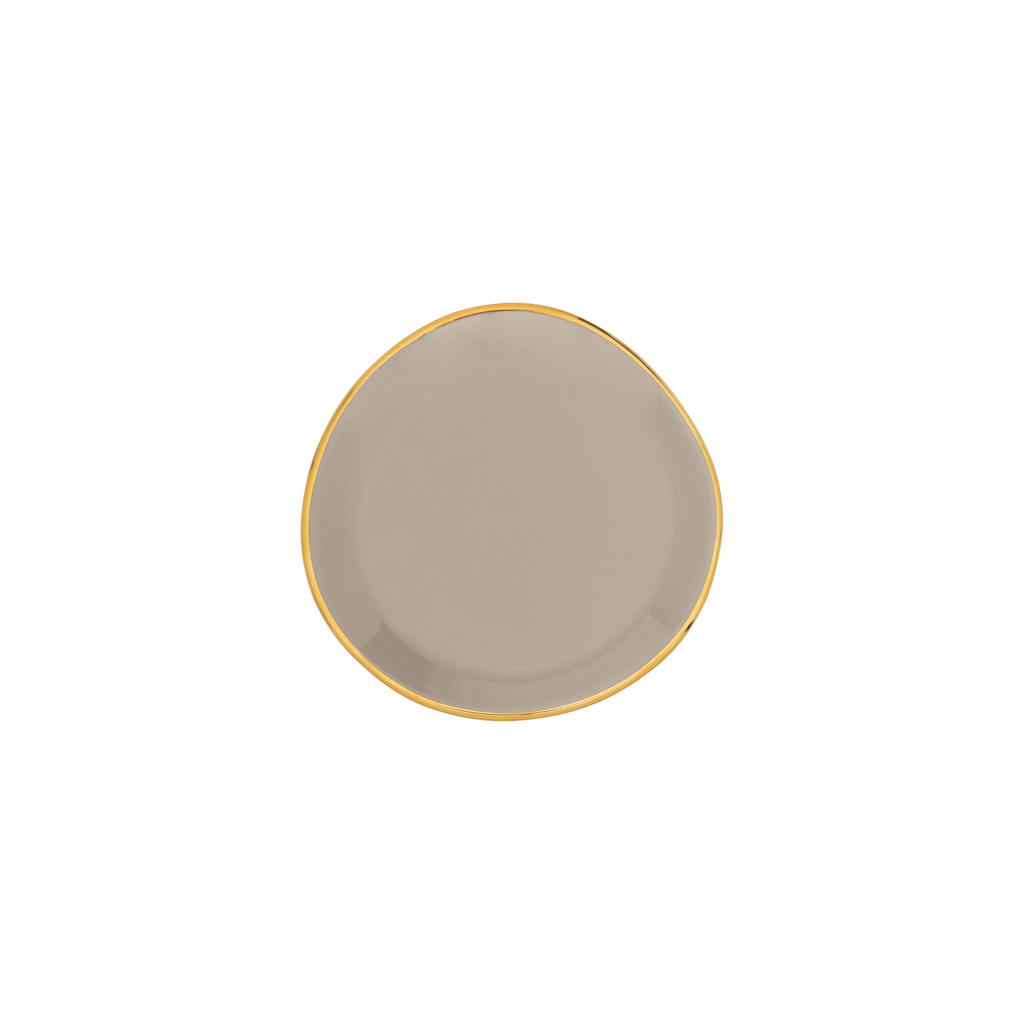 Good Morning plate Ø9 cm - Gray Morn (set of 4)