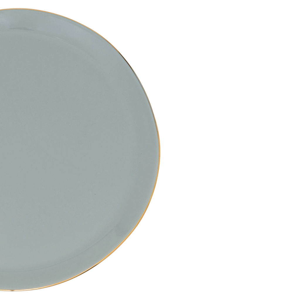 Good Morning plate Ø22.8 cm - Slate (set of 4)