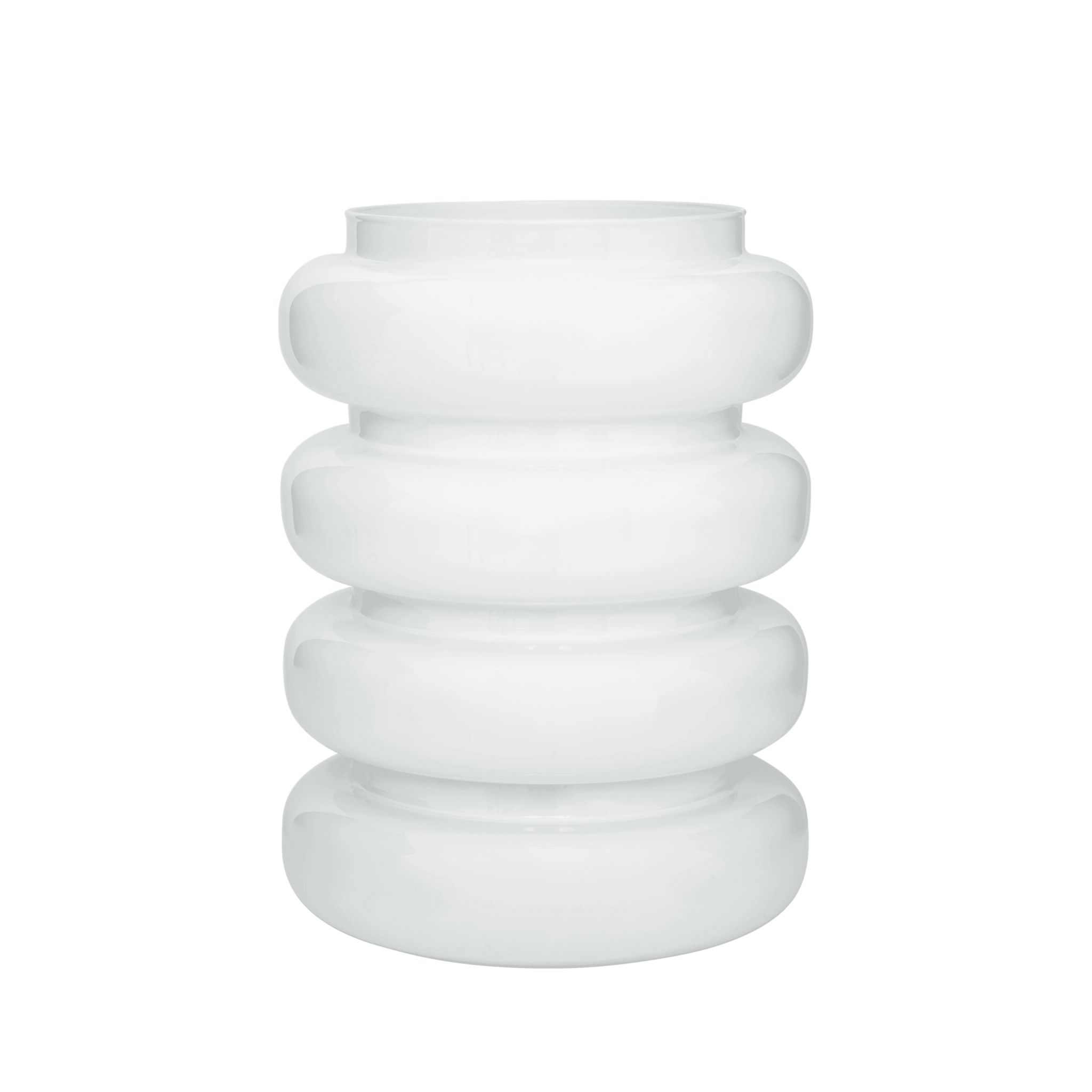 Vase Flower Recycled Glass Bulb