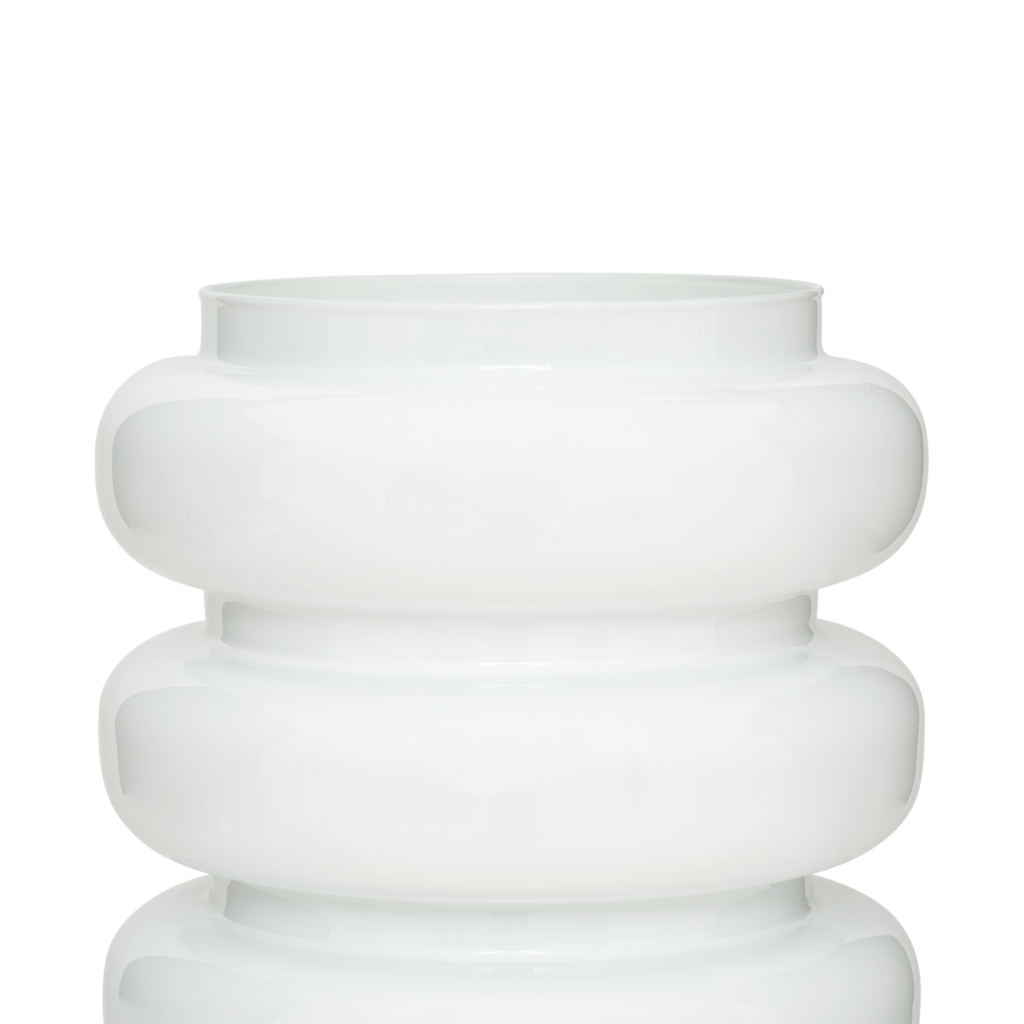 Vase Flower Recycled Glass Bulb