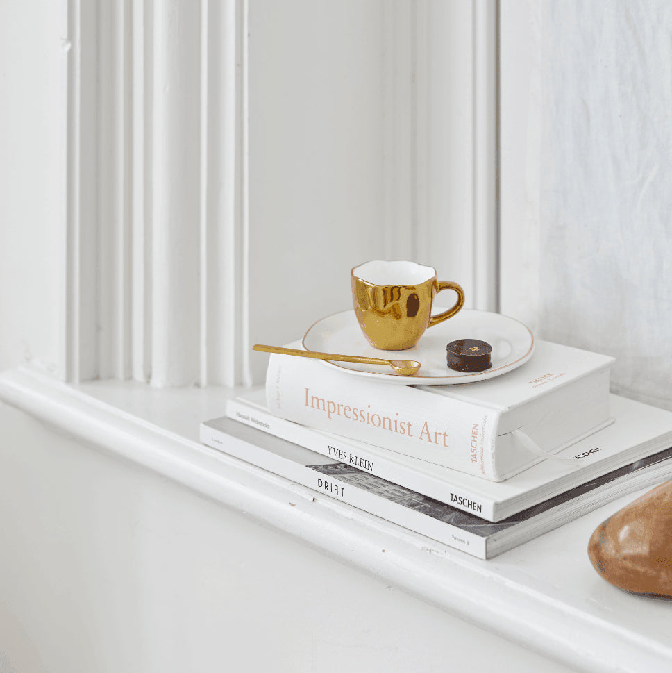 Good Morning cup Espresso Gold (set of 4)