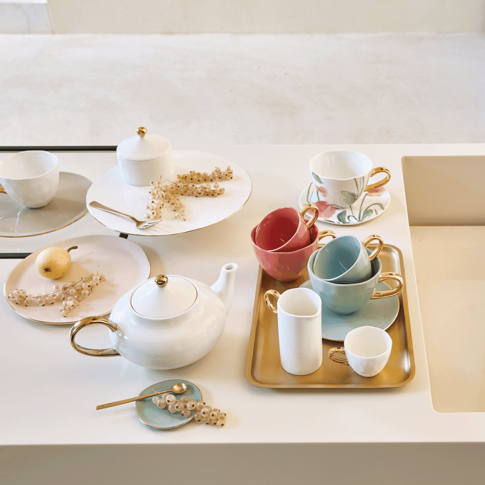 Fork Gold - Set of 4 in gift pack