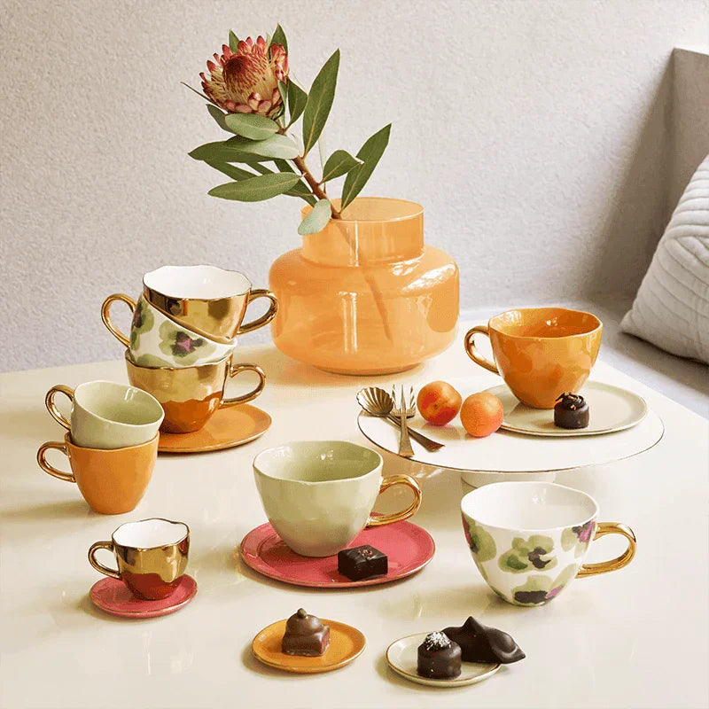 Good Morning plate Ø17 cm - Pale Green (set of 4)