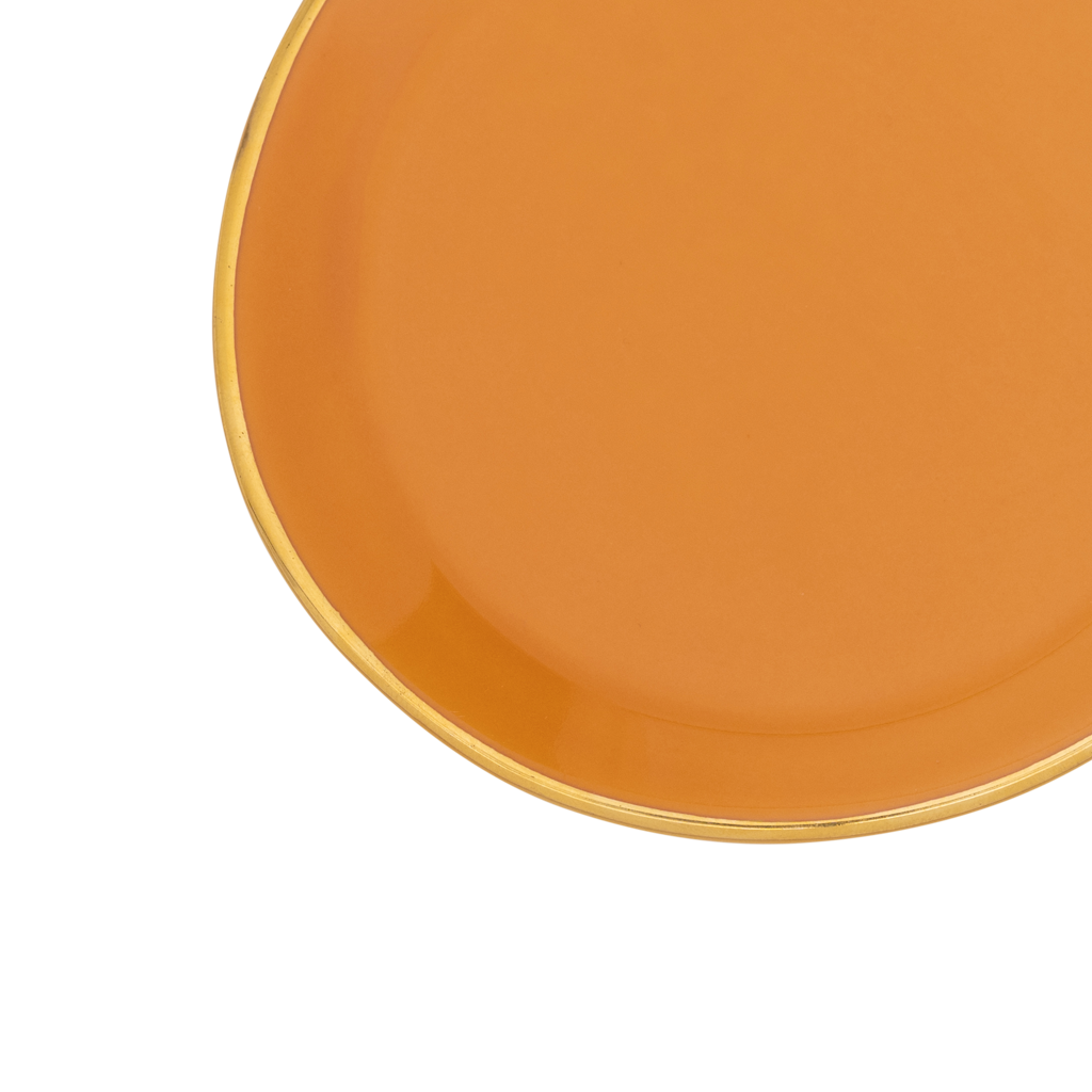 Good Morning plate Ø9 cm - Caramel (set of 4)