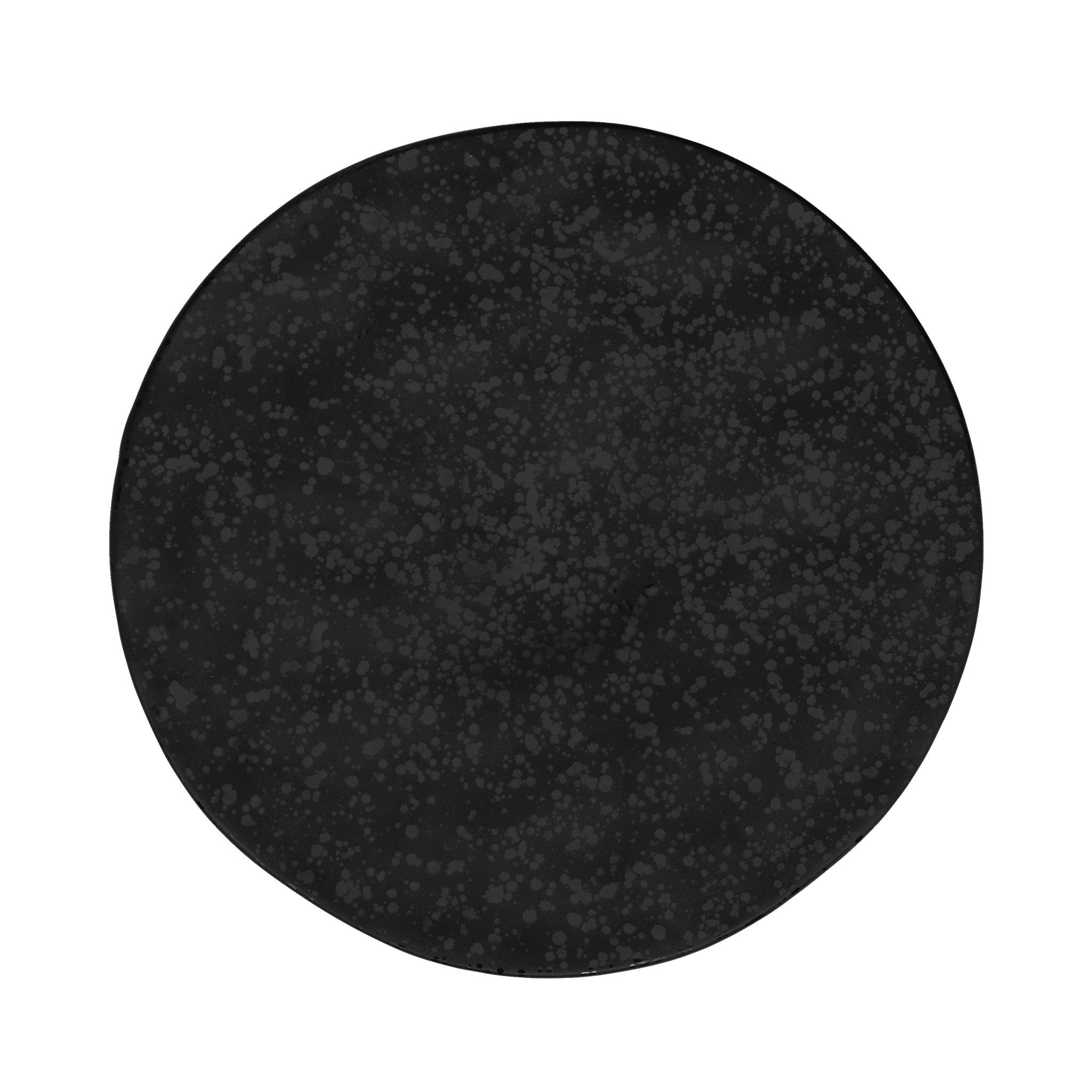 Serving plate black, Ø38 cm