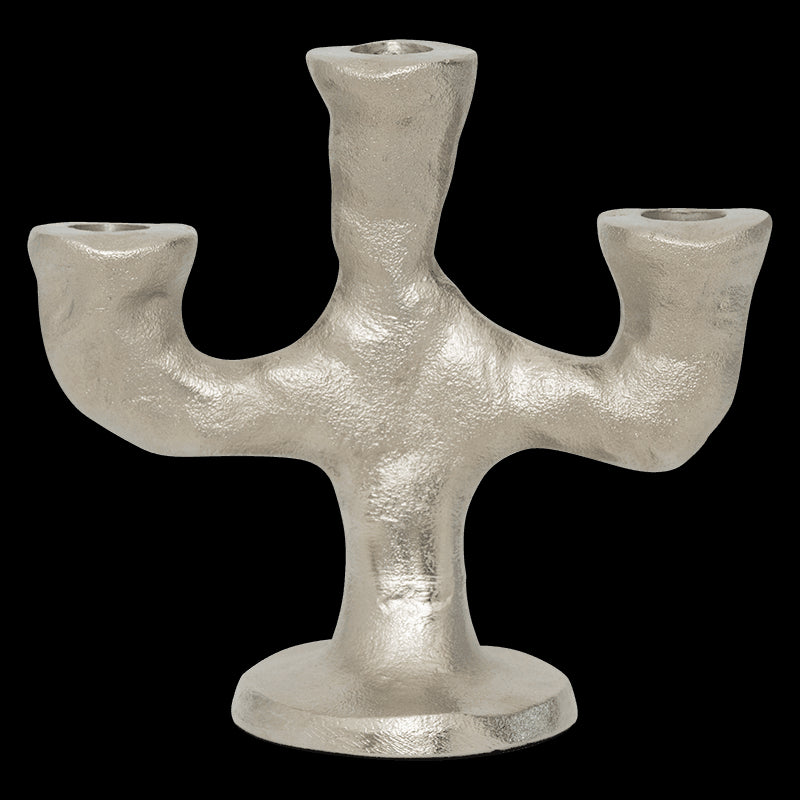 Candle holder D'argento
