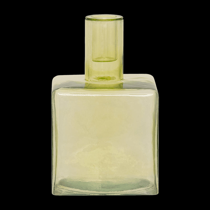 Candle holder Cubico Pale Green