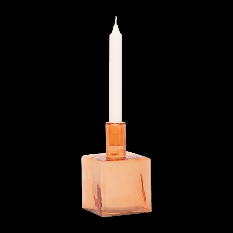 Candle holder Cubico Pumpkin
