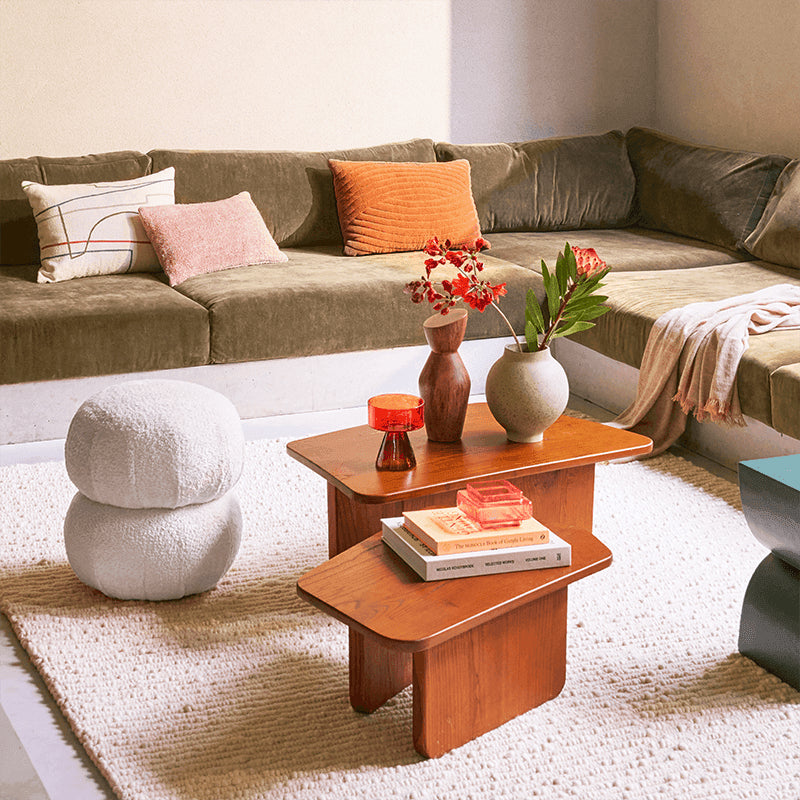 Tealight holder XL Isla Quartz Pink