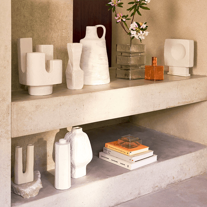 Tealight holder XL Isla Transparent